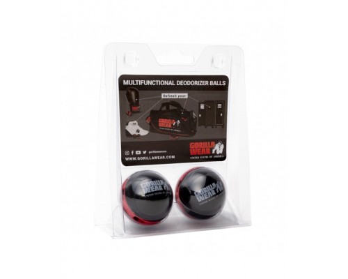 Шарики-дезодоранты Multifunctional Black/Red