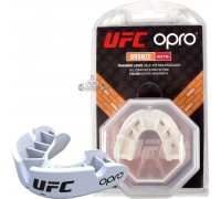 Капа OPRO Bronze UFC Hologram White (art. 002258002) 