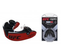 Капа OPRO Silver UFC Hologram Red/Black (art. 002259001) 