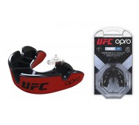 Капа OPRO Junior Silver UFC Hologram Red/Black (art. 002265001)