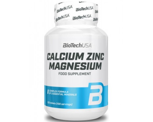 Витамины Calcium Zinc Magnesium 100 таблеток 