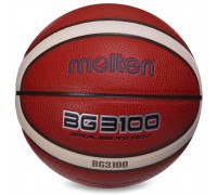 М'яч баскетбольний Composite Leather MOLTEN B5G3100 №5 помаранчевий