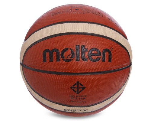 М'яч баскетбольний MOLTEN BGG7X №7 PU помаранчевий