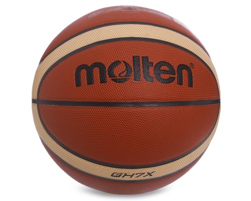 М'яч баскетбольний MOLTEN BGH7X №7 PU помаранчевий
