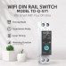 WI FI реле,  автоматичний вимикач, однофазний на Din-рейку, моніторинг енергоспоживання