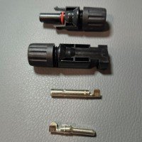 Роз'єм MC4 конектор 1000V 30A для сонячних панелей 2.5/4/6 мм² пара