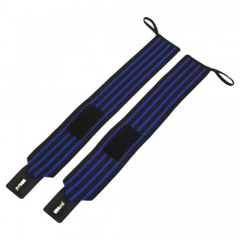 Бинты кистевые для жима и тяги SP-Sport TA-311 2шт Черно-синие