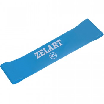 Резинка для фитнеса LOOP BANDS Zelart FI-6410-B ML синий