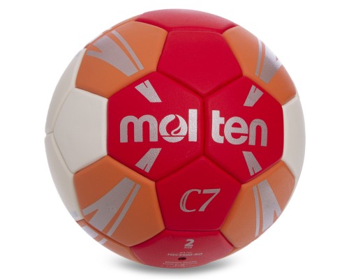 М'яч для гандболу MOLTEN C7 H1C3500-RO №1 PVC помаранчевий
