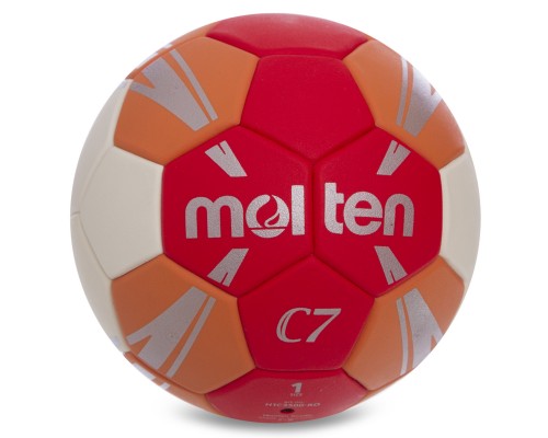 М'яч для гандболу MOLTEN C7 H2C3500-RO №2 PVC помаранчевий