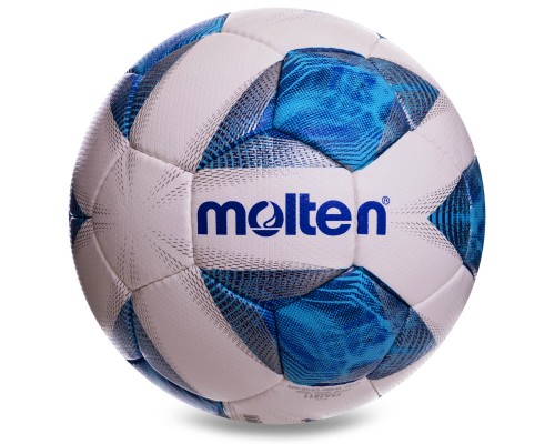 М'яч футбольний MOLTEN F5A2811 №5 PU синій
