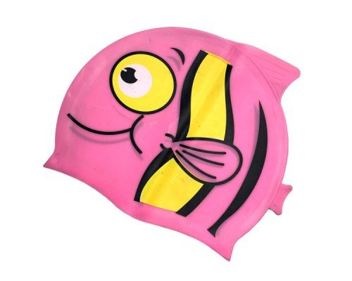 Шапочка для плавания детская Newt Fish светло-розовая NE-SW-390-PO