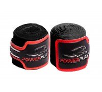 Бинты для бокса PowerPlay 3046 (2.5м) Черные