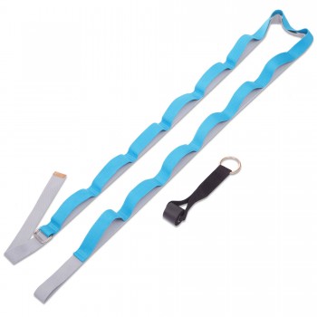 Лента для растяжки SP-Sport Stretch Strap PL-1796 14 петель Голубой
