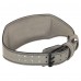 Пояс атлетический кожаный FISTRAGE VL-5154 спинка-15см размер-S-XL серый Серый