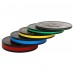 Бамперные диски резиновые Bumper Plates Zelart TA-4790-10 51мм 10кг черный-зеленый