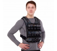 Жилет утяжелитель с регулируемым весом Zelart WEIGTH VEST TA-7817-30 вес-1-30кг камуфляж Жилет утяжелитель с регулируемым весом Zelart WEIGTH VEST TA-7817-30 вес-1-30кг камуфляж