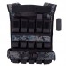 Жилет утяжелитель с регулируемым весом Zelart WEIGTH VEST TA-7817-30 вес-1-30кг камуфляж