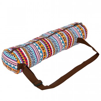 Сумка для йога коврика KINDFOLK Yoga bag SP-Sport FI-8365-1 оранжевый-голубой