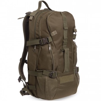Рюкзак тактический рейдовый SILVER KNIGHT TY-119 размер 50х29х19см 28л Оливковый Рюкзак тактический рейдовый SILVER KNIGHT TY-119 размер 50х29х19см 28л Оливковый