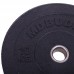 Блины (диски) бамперные для кроссфита Zelart Bumper Plates TA-2676-10 51мм 10кг черный