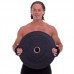 Блины (диски) бамперные для кроссфита Zelart Bumper Plates TA-2676-10 51мм 10кг черный