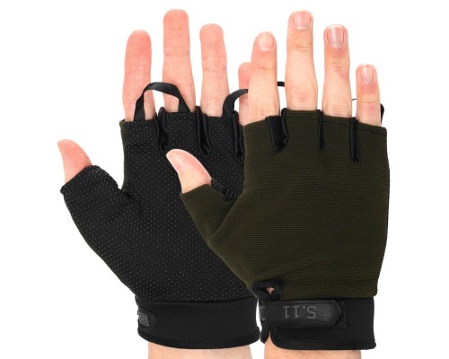 Перчатки тактические с открытыми пальцами 5.11 BC-4379 размер M-XL Оливковый