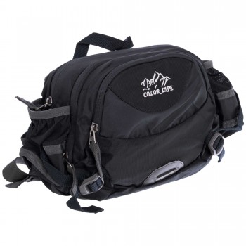 Сумка поясная COLOR LIFE WAIST BAG TY-5335 Черный Сумка поясная COLOR LIFE WAIST BAG TY-5335 Черный