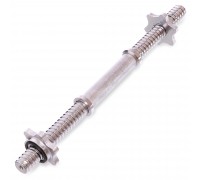 Гриф гантельный хромированный SHUANG CAI SPORTS TA-8049 длина 40см диаметр 25мм вес 1,3кг хром Гриф гантельный хромированный SHUANG CAI SPORTS TA-8049 длина 40см диаметр 25мм вес 1,3кг хром