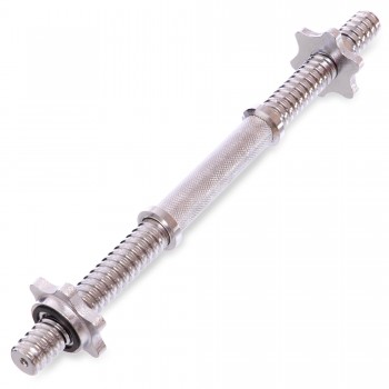 Гриф гантельный хромированный SHUANG CAI SPORTS TA-8049 длина 40см диаметр 25мм вес 1,3кг хром Гриф гантельный хромированный SHUANG CAI SPORTS TA-8049 длина 40см диаметр 25мм вес 1,3кг хром