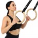 Кольца гимнастические для Кроссфита WOODEN GYM RINGS EZOUS E-03 d-28мм