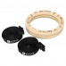 Кольца гимнастические для Кроссфита WOODEN GYM RINGS EZOUS E-03 d-28мм