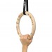Кольца гимнастические для Кроссфита WOODEN GYM RINGS EZOUS E-03 d-28мм