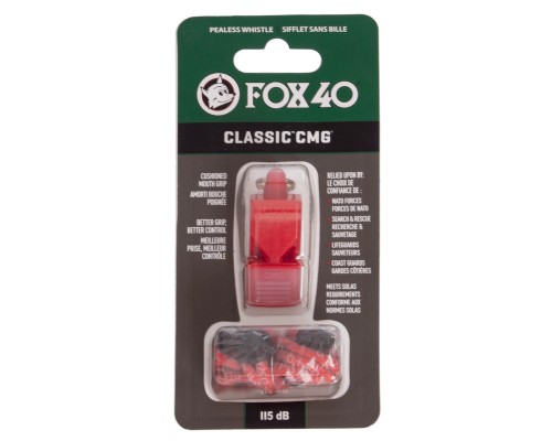 Свисток судейский пластиковый Classic CMG FOX40Classic