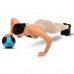Мяч медицинский медбол Medicine Ball LiveUp LP8112-4 4кг черный-синий