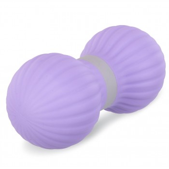 Мяч массажный двойной для МФР и самомассажа Duoball SP-Sport FI-0728 ø6,5см Сиреневый