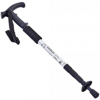 Палка треккинговая для скандинавской ходьбы ENERGIA SP-Sport TY-2915-2 50-107см Серебряный