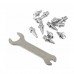 Колодка стартовая для легкой атлетики SP-Sport BT-6183 69x22x3см металл