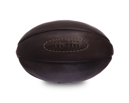 Мяч для регби Composite Leather VINTAGE Rugby ball F-0267 темно-коричневый