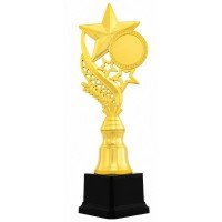 Фигура наградная эмблемоноситель SP-Sport Звезды YK638B высота 28см золото