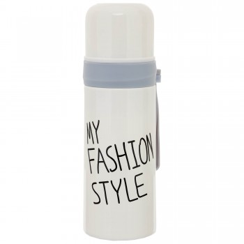 Термос стальной маленький MY FASHION STYLE SP-Sport LTX-2486W-1 350мл Белый Термос стальной маленький MY FASHION STYLE SP-Sport LTX-2486W-1 350мл Белый