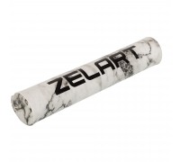 Накладка на гриф штанги смягчающая Zelart TA-7699-2 белый-серый-черный