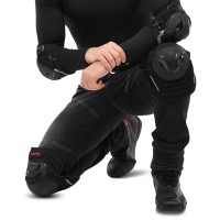 Комплект мотозащиты наколенники и налокотники SCOYCO K46H46 M-L черный Черный
