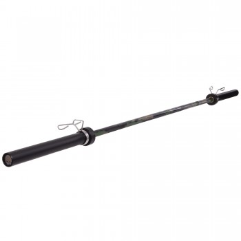 Гриф для штанги Олимпийский прямой для Кроссфита Zelart TA-2720 2,2м 50мм черный-камуфляж Гриф для штанги Олимпийский прямой для Кроссфита Zelart TA-2720 2,2м 50мм черный-камуфляж