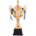 Кубок спортивный с ручками и крышкой SP-Sport GREAT C-4060D высота 34см золотой