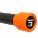 Бодибар Body Bar Zelart FI-4776-3 вес 3кг черный-оранжевый