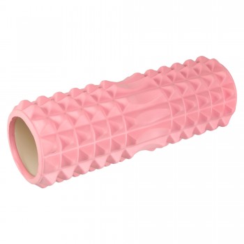 Роллер массажный цилиндр (ролик мфр) 33см Grid Spine Roller SP-Sport FI-5847 Розовый