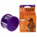 Кинезио тейп преднарезанный для лица и тела Kinesio tape KTTP ORIGINAL SP-Sport BC-4784 20 штук фиолетовый