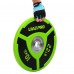 Бамперные диски полиуретановые Bumper Plates LiveUp LP8027-10 ø50.5мм 10кг зеленый-черный