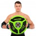 Бамперные диски полиуретановые Bumper Plates LiveUp LP8027-10 ø50.5мм 10кг зеленый-черный